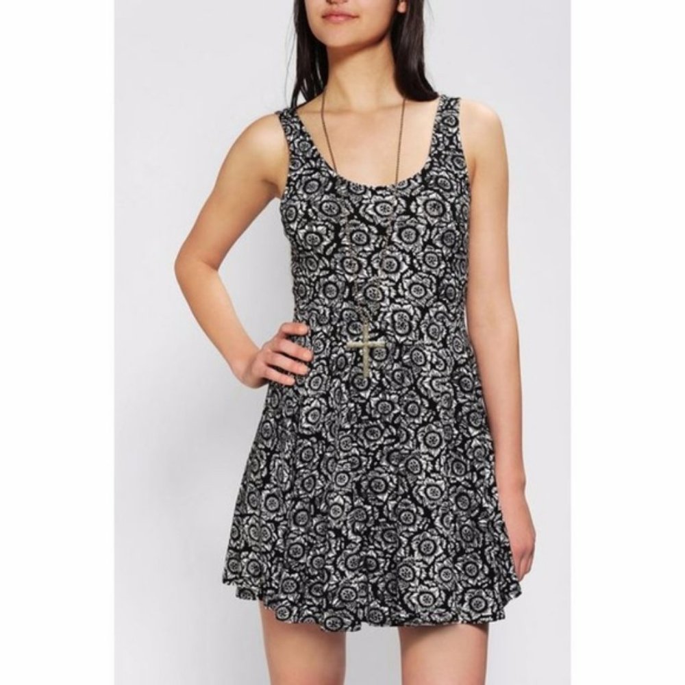 Ecote X Urban Outfitters floral skater dress